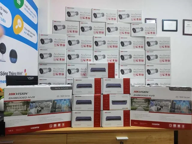 Trọn bộ camera Hikvision 