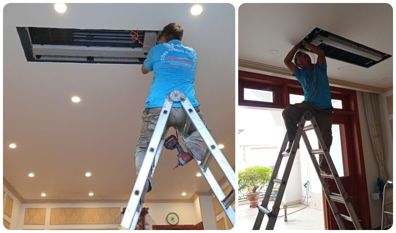 Có Nên Lắp Máy Lạnh Âm Trần LG 1 Hướng Thổi Không?