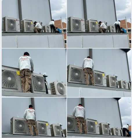 Lắp Đặt Máy Lạnh Âm Trần LG Cho Nhà Hàng BBQ, Quán Ăn Tại TPHCM