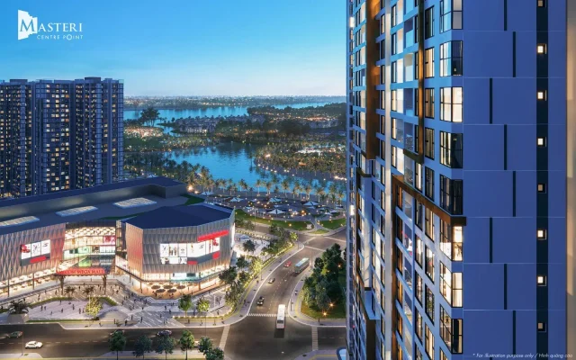 Tầm View Căn Hộ Global City ct5 