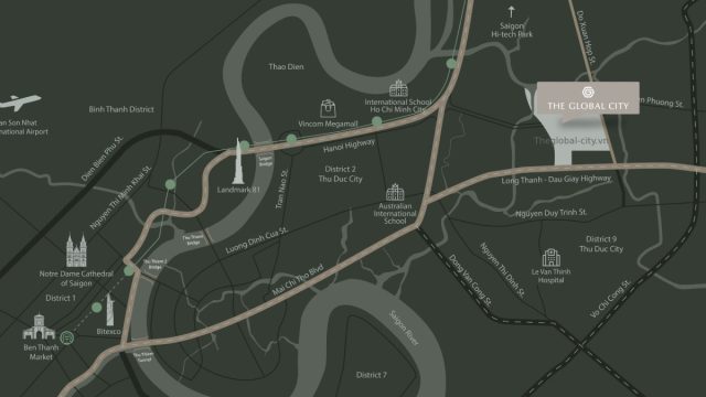 Vị Trí Chuyển nhượng the global city