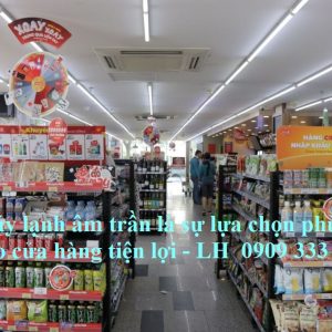 Top Máy Lạnh Âm Trần Giá Thấp Dành Cho Cửa Hàng Tiện Lợi