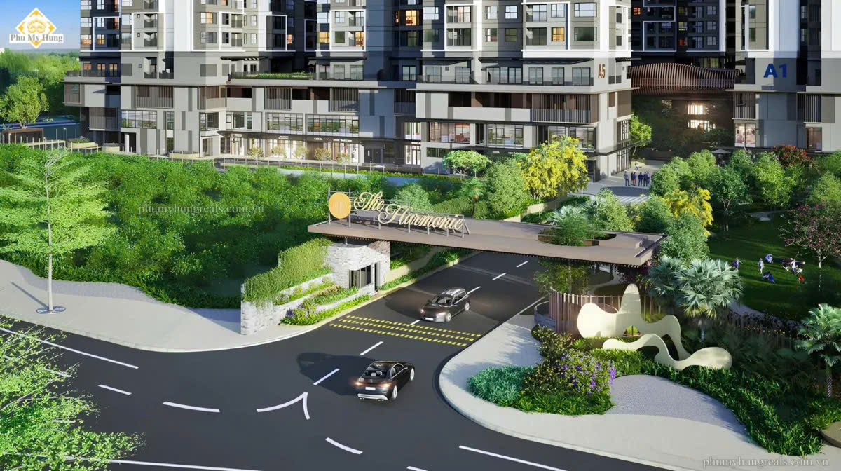 Phối cảnh dự án The Harmonie Phú Mỹ Hưng