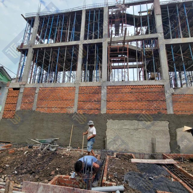 thi công nhà phố 3 tầng - tổng quan