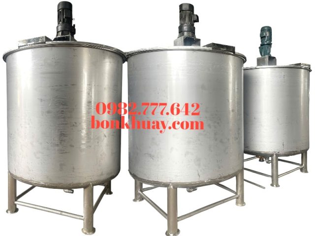 bồn khuấy công nghiệp inox 304