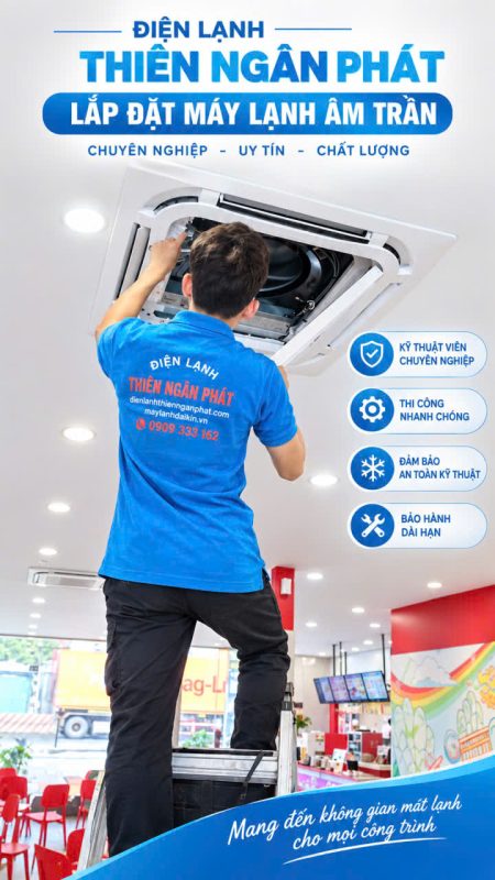 ĐẠI LÝ MÁY LẠNH ÂM TRẦN GREE CHÍNH HÃNG – GIÁ TỐT