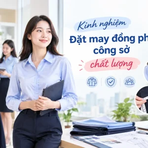 Kinh nghiệm đặt may đồng phục công sở, chất lượng