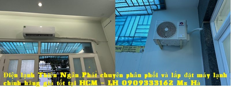 lắp đặt máy lạnh treo tường Gree 2.0HP